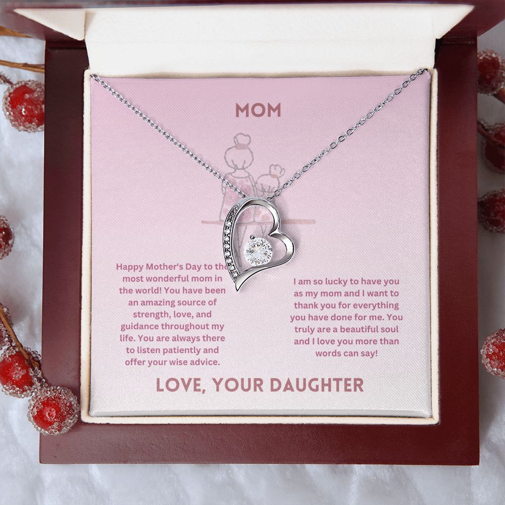 Mother-Forever Love Necklace (from Daughter)