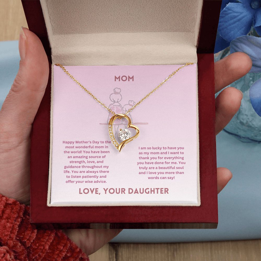 Mother-Forever Love Necklace (from Daughter)