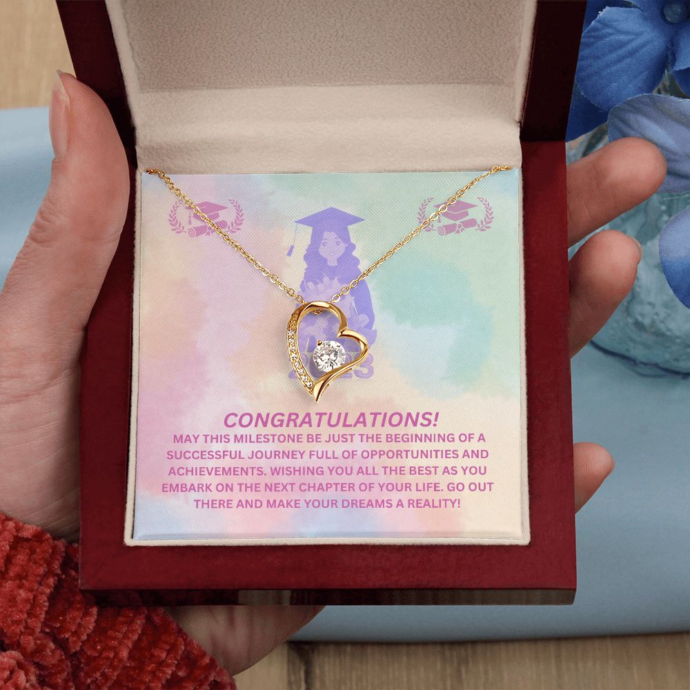 Graduation Girl-Forever Love Necklace