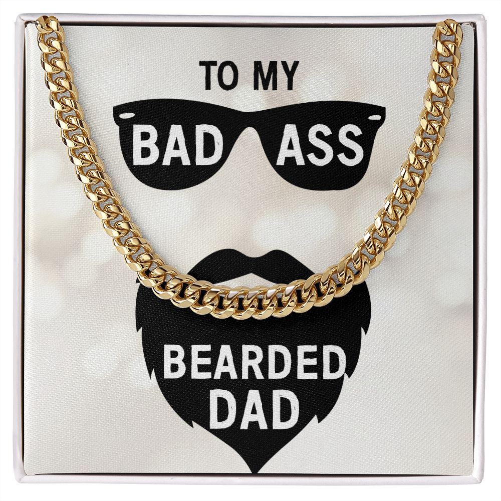 Father-Cuban Link Chain with Length extension