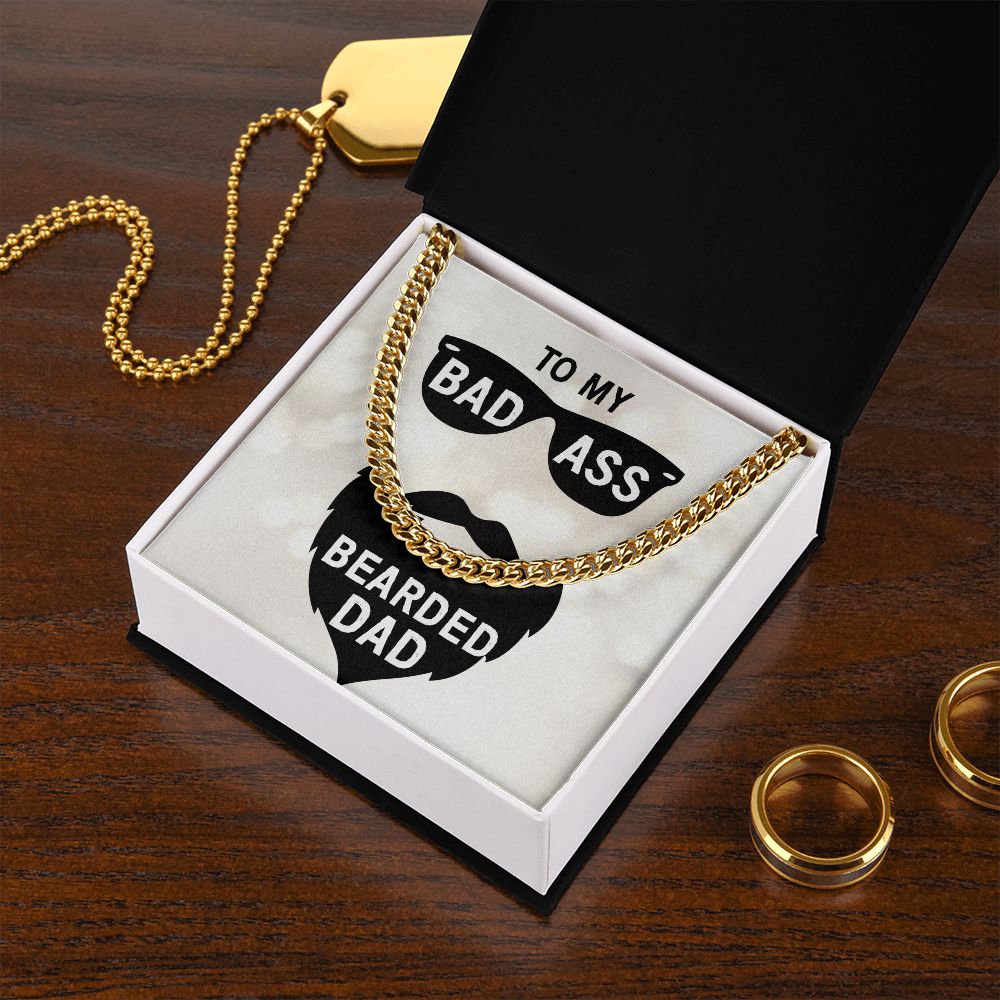 Father-Cuban Link Chain with Length extension