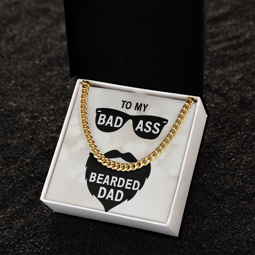 Father-Cuban Link Chain with Length extension