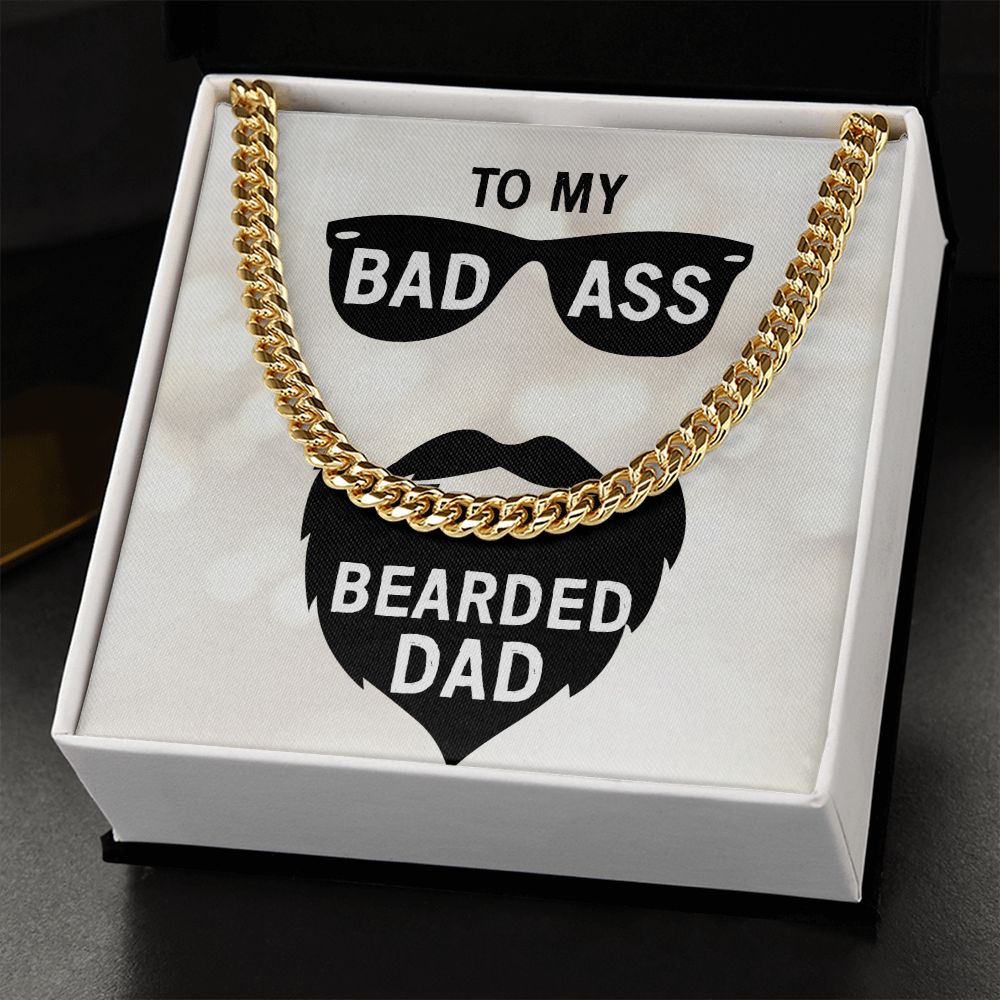 Father-Cuban Link Chain with Length extension