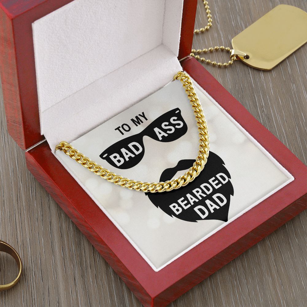 Father-Cuban Link Chain with Length extension