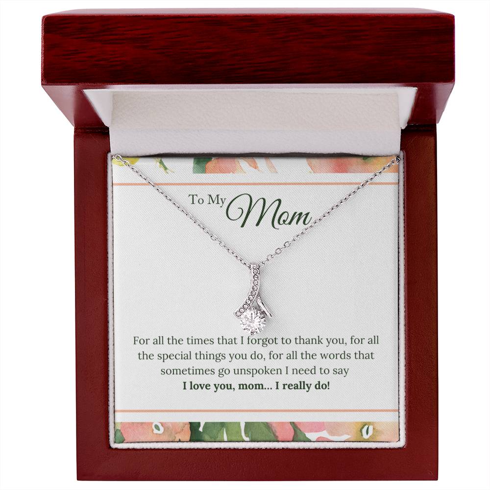 Mother-Alluring Beauty Necklace (Yellow & White Gold Variants)