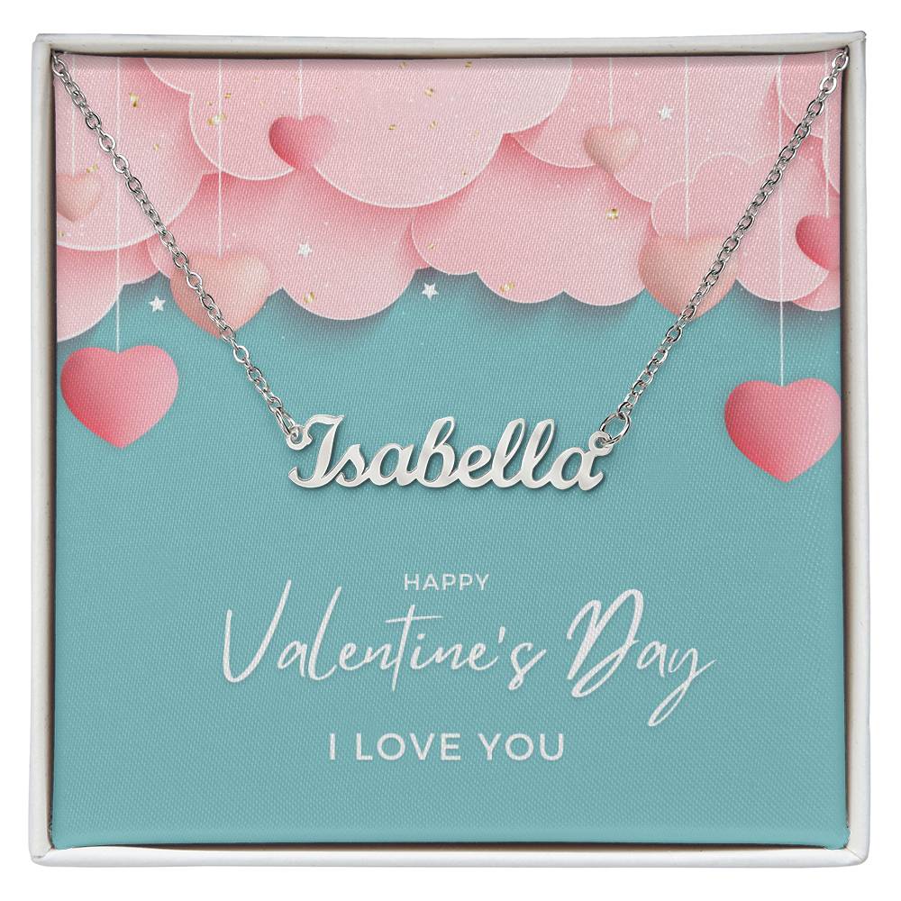 Customized Signature Name Necklace-Valentine's Day