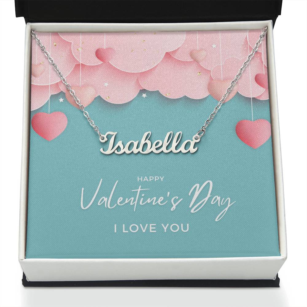 Customized Signature Name Necklace-Valentine's Day