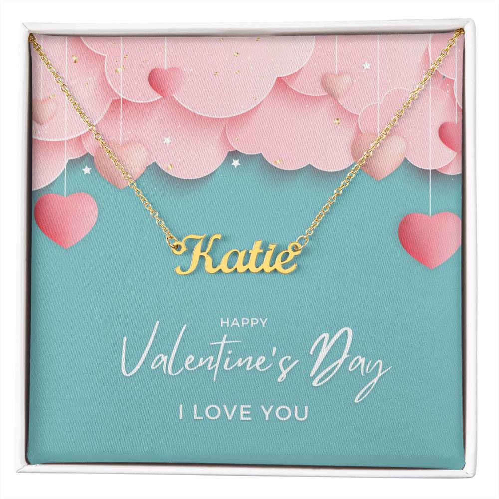 Customized Signature Name Necklace-Valentine's Day