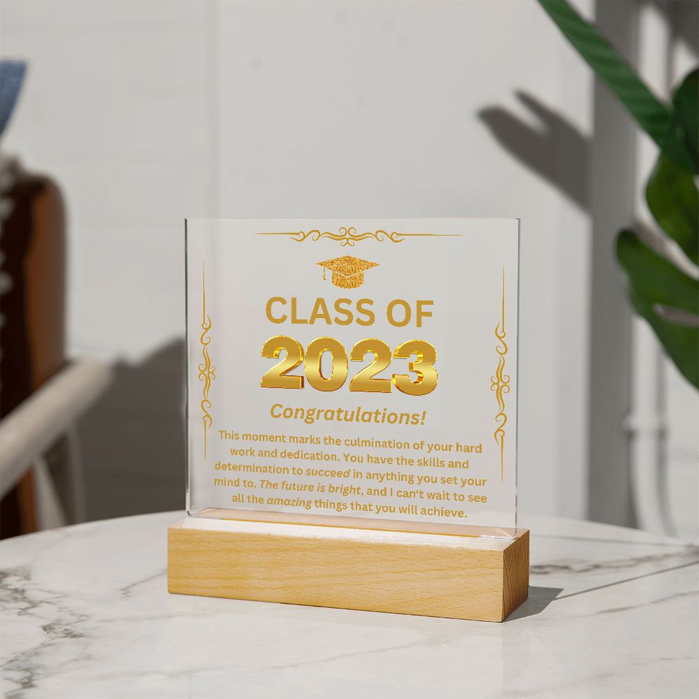 Graduation-Acrylic Square Plaque