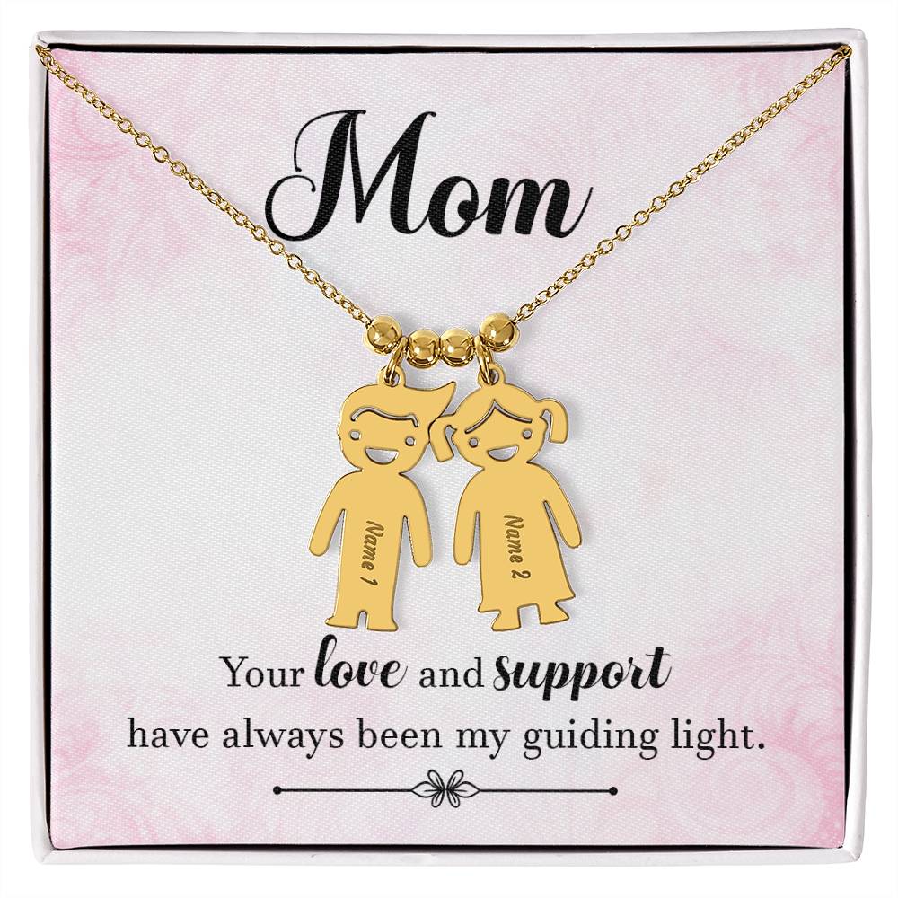 Mother-Customized Name Kids Necklace