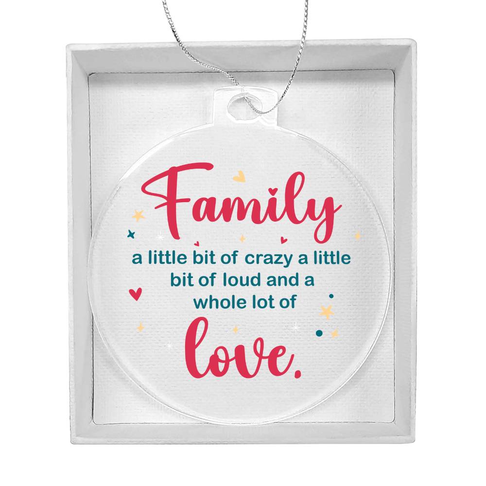 Acrylic Ornament-Family