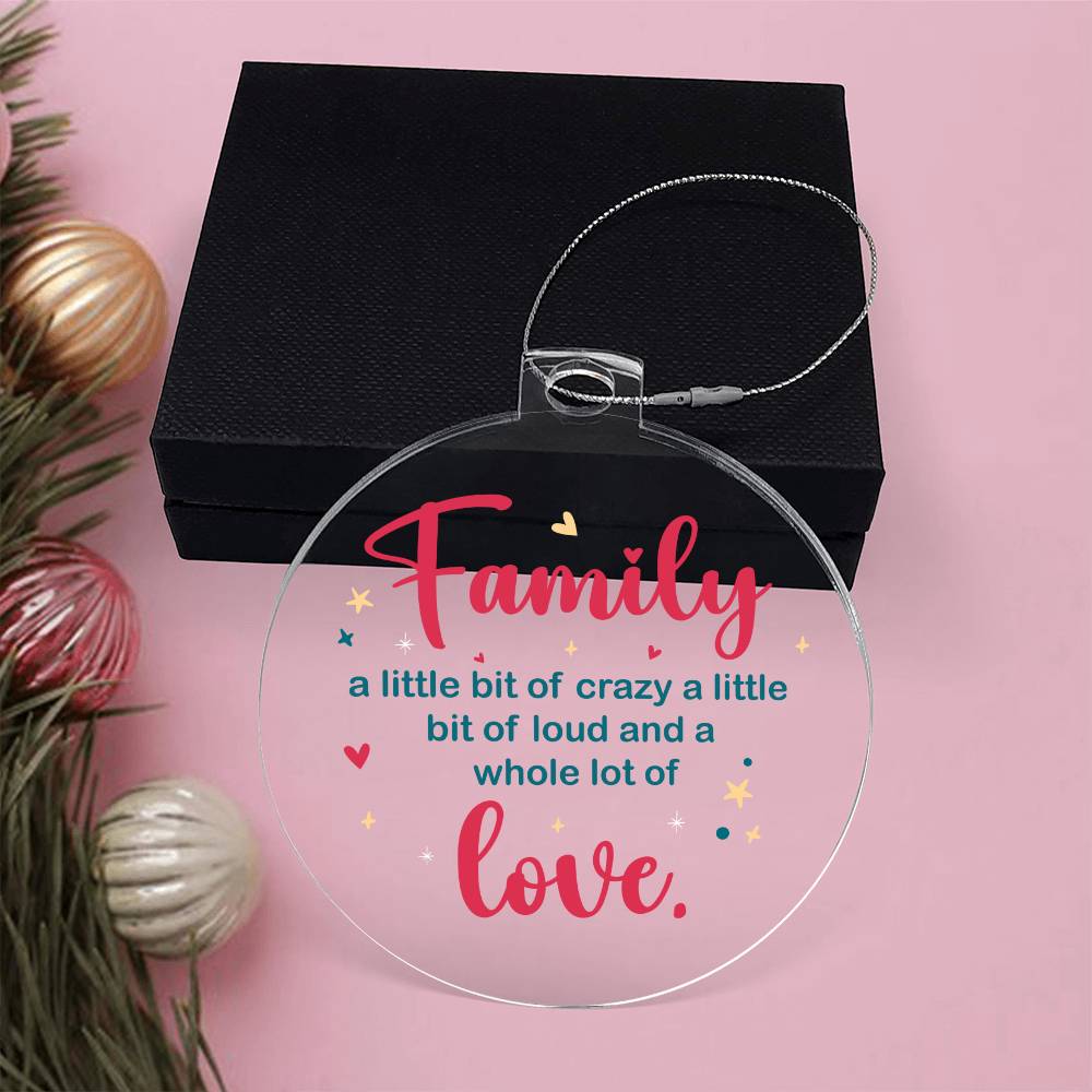 Acrylic Ornament-Family