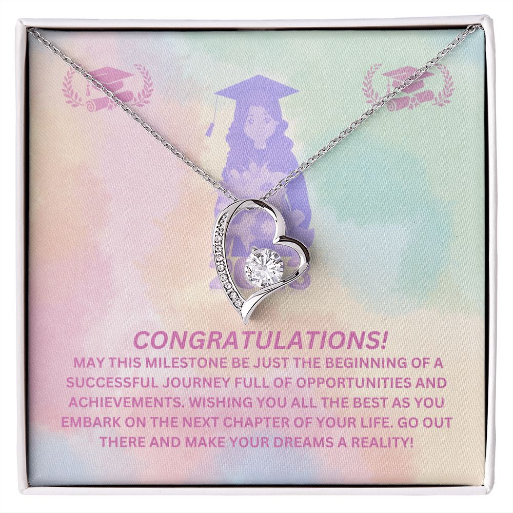 Graduation Girl-Forever Love Necklace