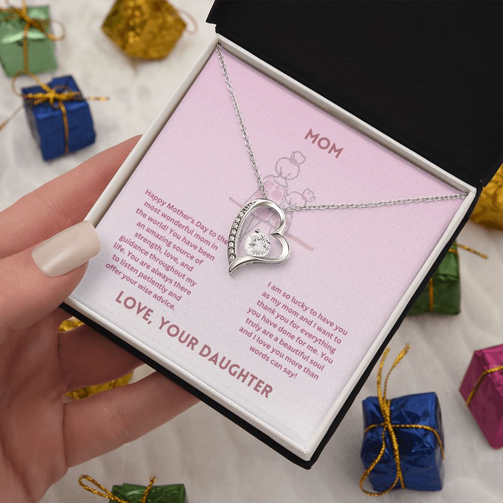 Mother-Forever Love Necklace (from Daughter)