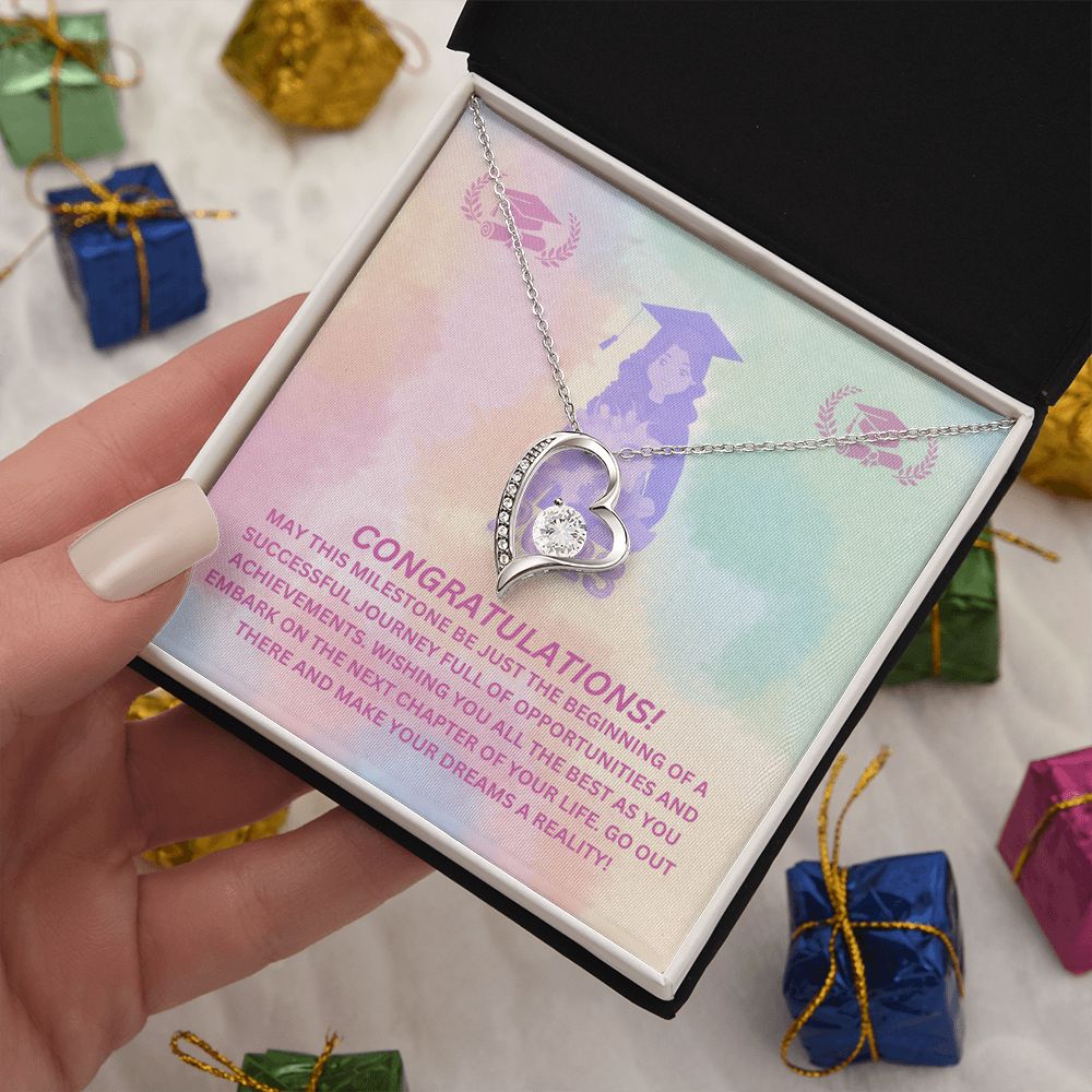 Graduation Girl-Forever Love Necklace