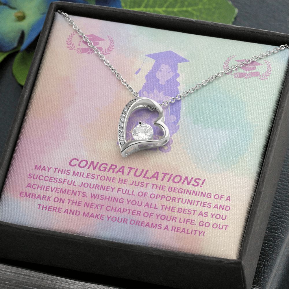 Graduation Girl-Forever Love Necklace