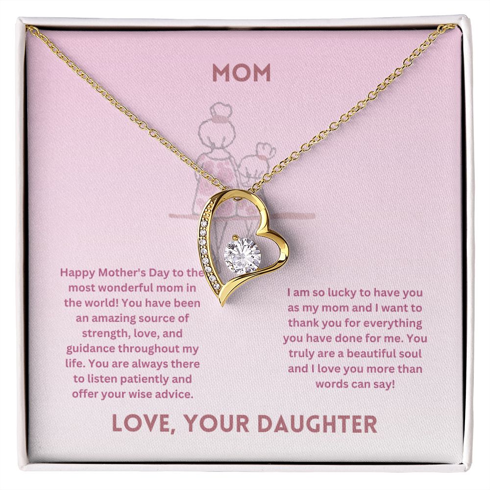 Mother-Forever Love Necklace (from Daughter)