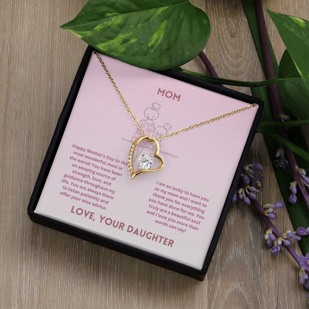Mother-Forever Love Necklace (from Daughter)
