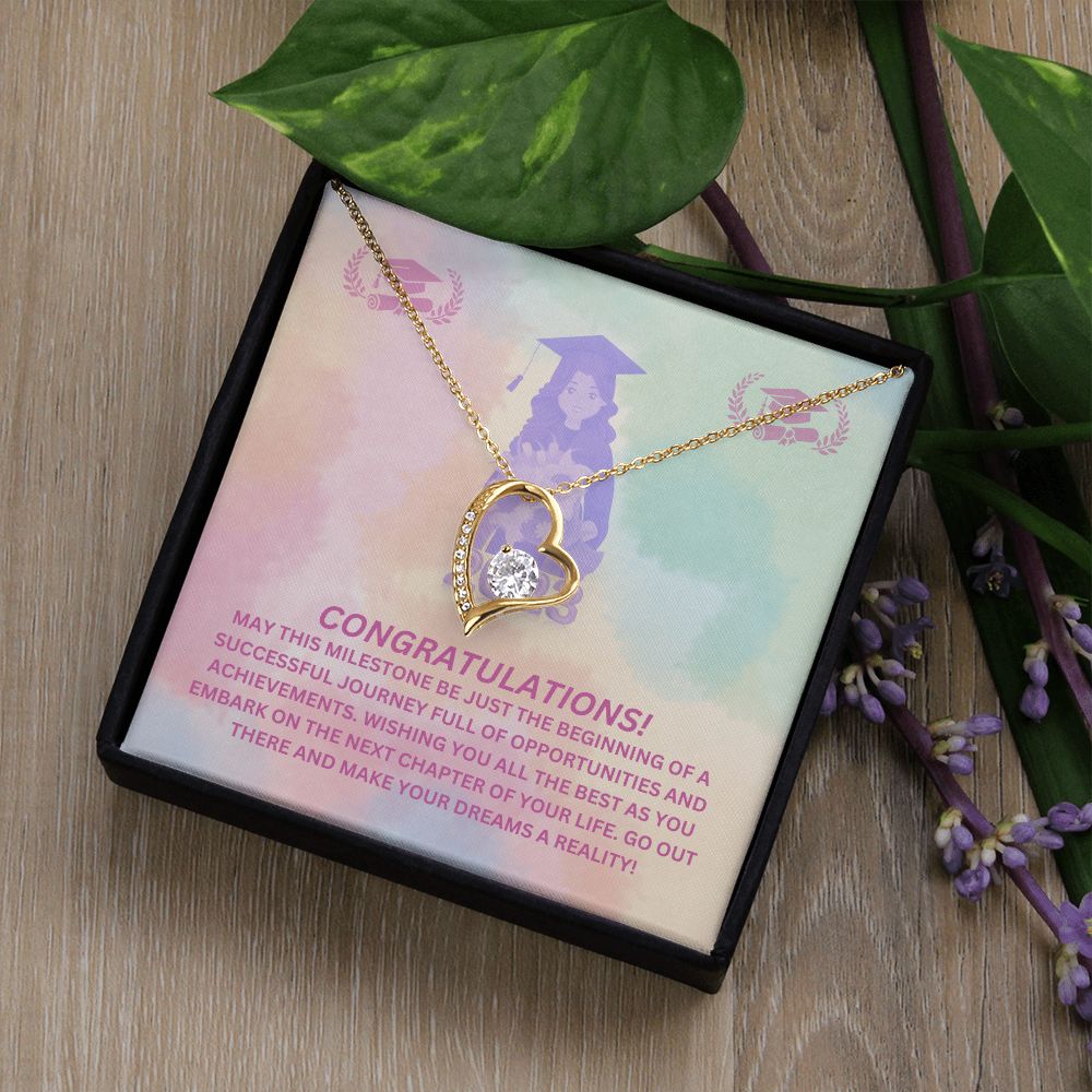 Graduation Girl-Forever Love Necklace