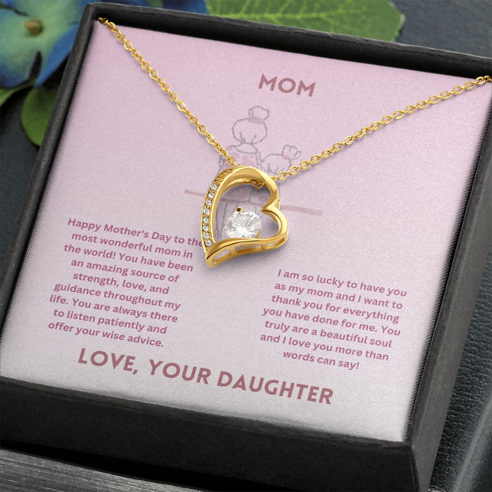 Mother-Forever Love Necklace (from Daughter)