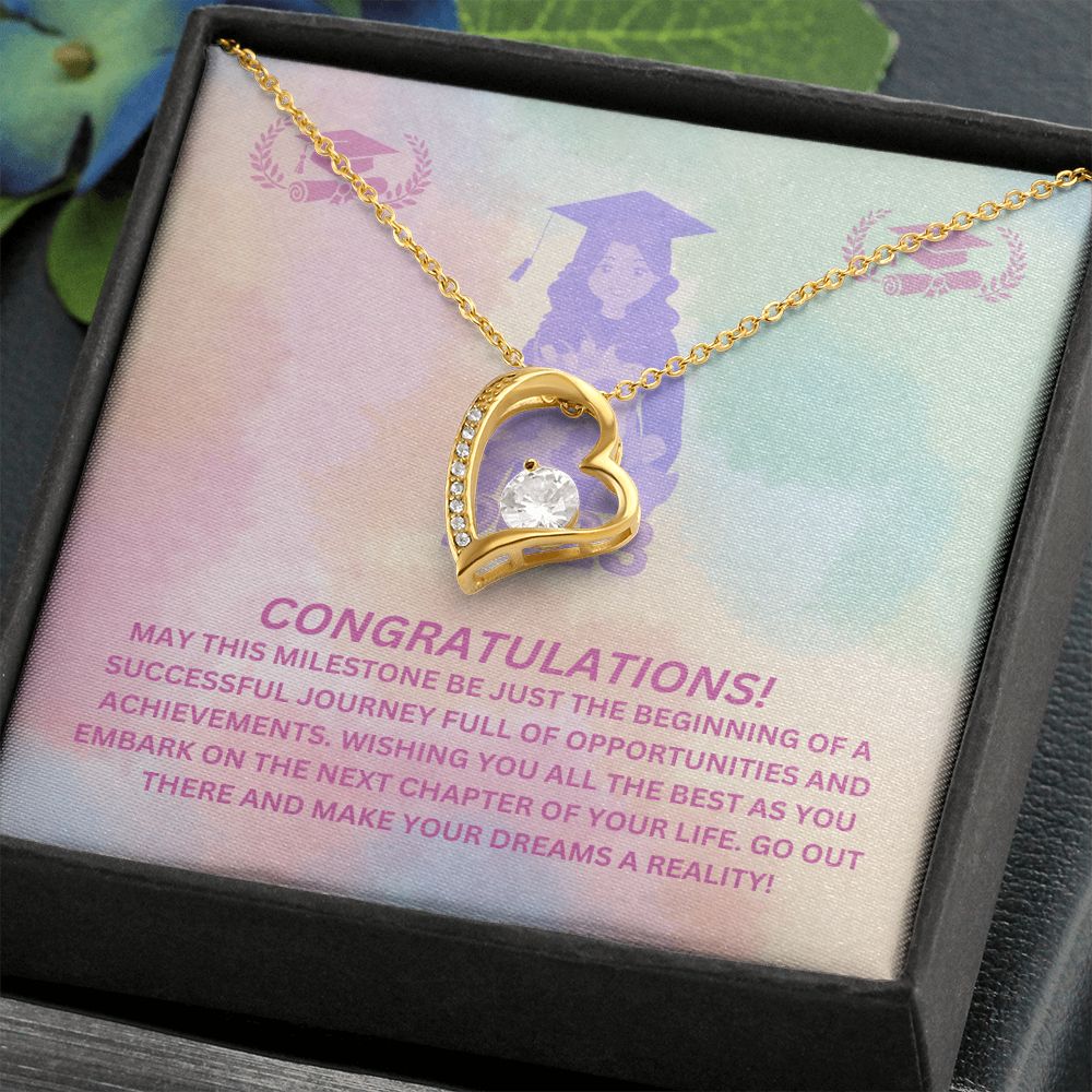 Graduation Girl-Forever Love Necklace