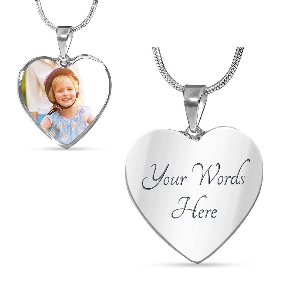 Mother-Personalized Heart (Upload your picture)