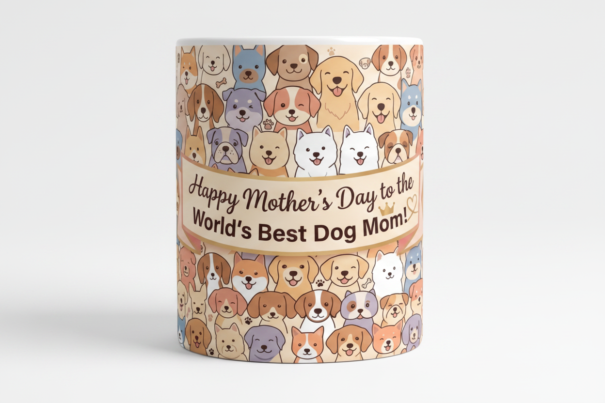 Ceramic Mug Dog Mom