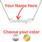 Customized Name Necklace with heart