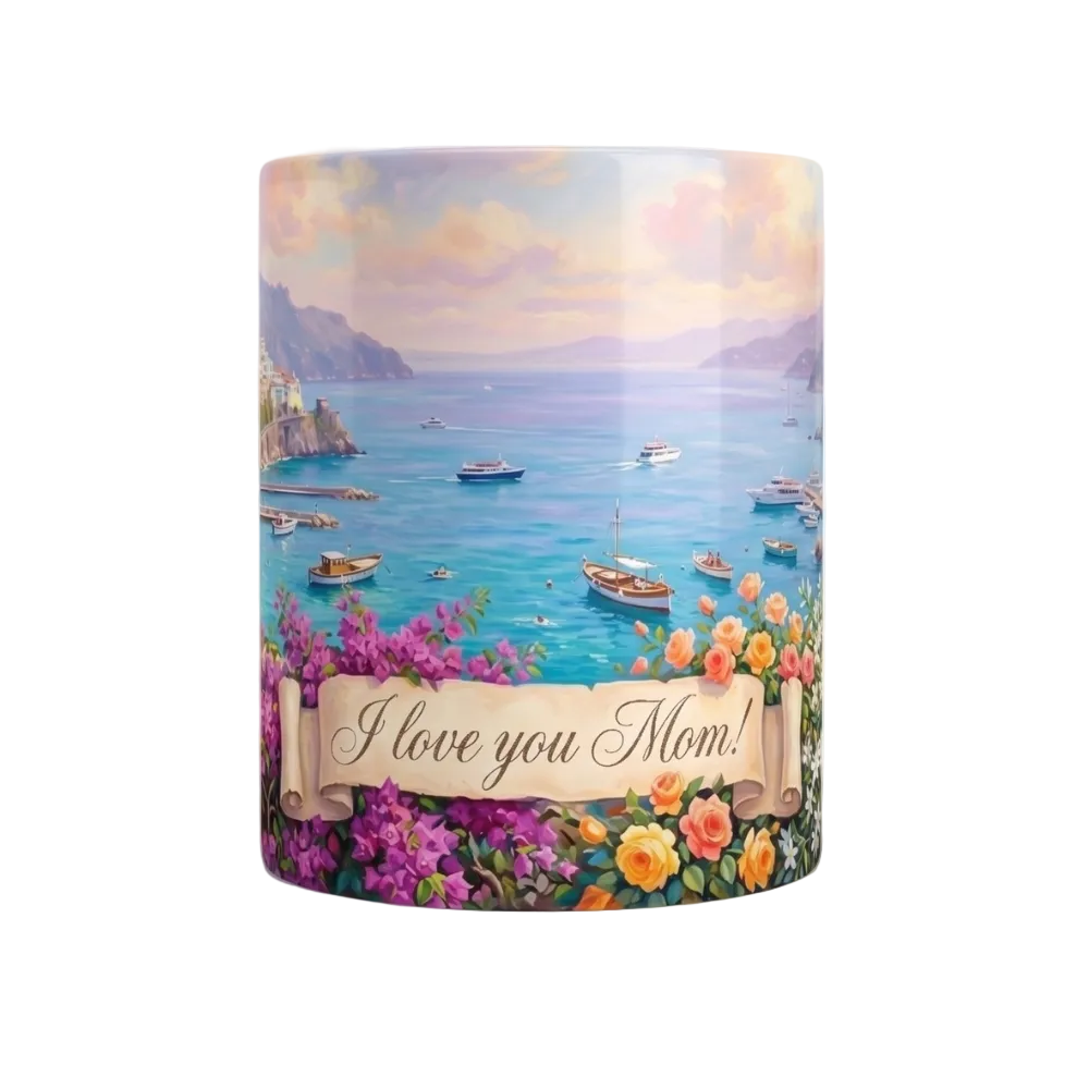 Ceramic Mug I Love You Mom