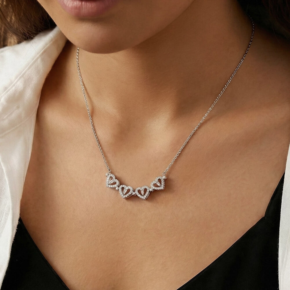 Gifts for Her Heart Necklace