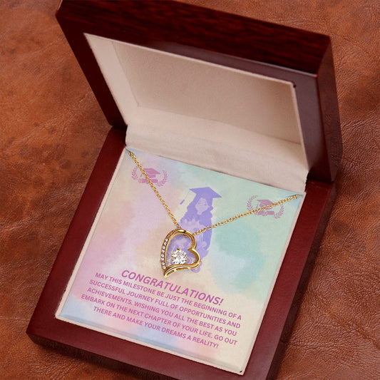 Graduation Girl-Forever Love Necklace