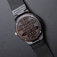 Father-Engraved Wood Watch