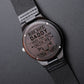 Father-Engraved Wood Watch