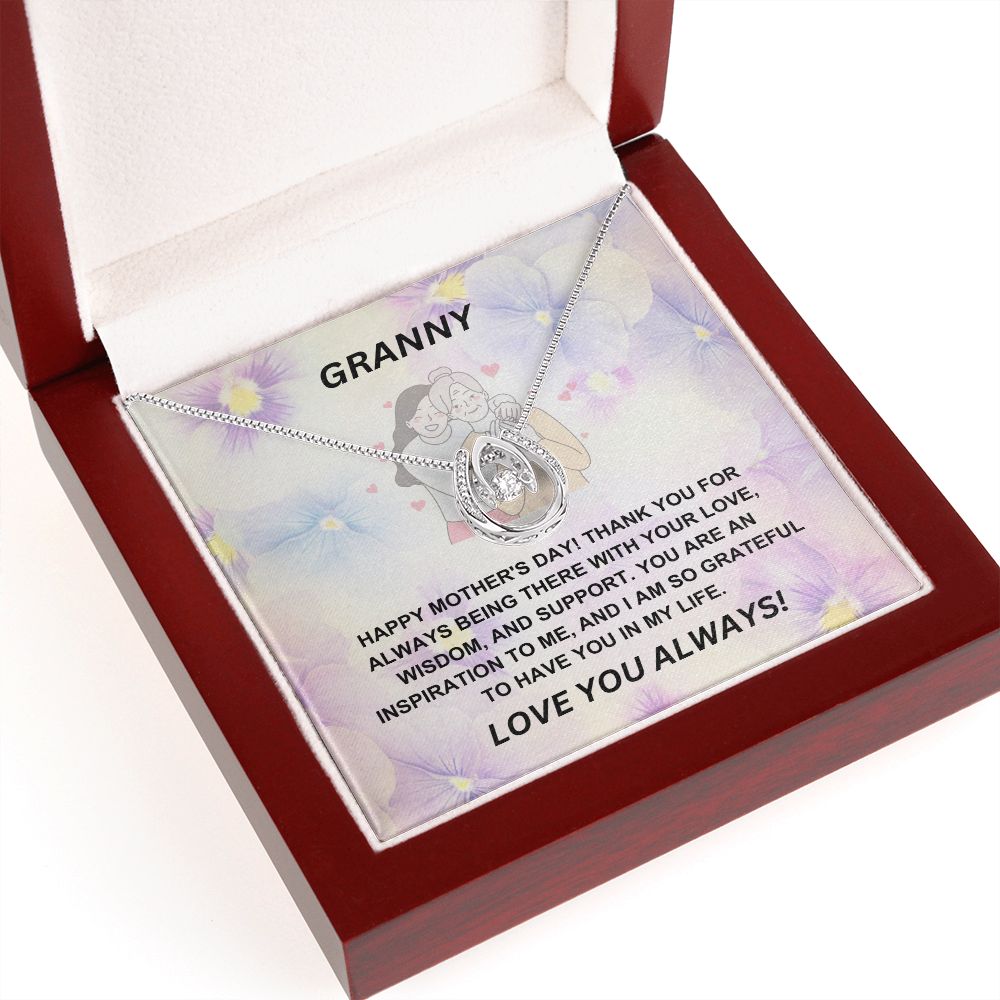Grandmother-Lucky in Love Necklace