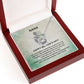 Grandmother-Lucky in Love Necklace with Message Card