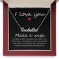 Customized Signature Name Necklace-I Love You