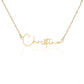 Customized Signature Name Necklace