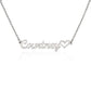 Customized Name Necklace with heart