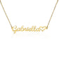 Customized Name Necklace with heart