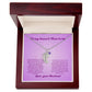Mom to be-Customized Necklace Baby Feet with Birthstone