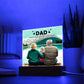 Father-Acrylic Square Plaque