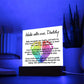 Father-Acrylic Square Plaque