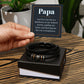 Father-Men's Bracelet with Message Card
