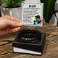 Father-Men's Bracelet with Message Card
