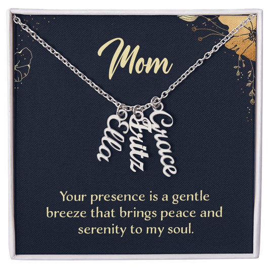 Customized Multi Name Necklace for Mom