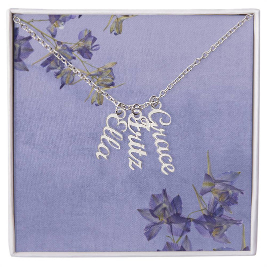 Personalized Multi Name Necklace