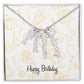 Birthday-Multi name Vertical Necklace