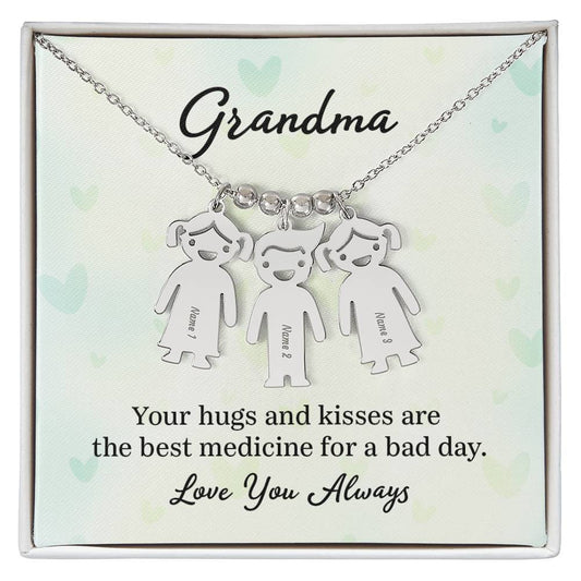 Customized Name Necklace for Grandmother