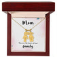 Mother-Customized Name Kids Charm Necklace