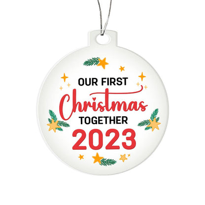 Acrylic Ornament-First Christmas